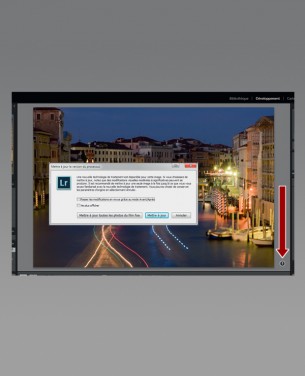 Lors de chaque nouvelle version du logiciel Adobe Lightroom, le catalogue doit impérativement subir une conversion.