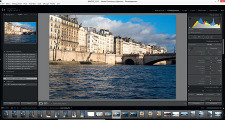 Traitement format RAW dans Photoshop Lightroom 5